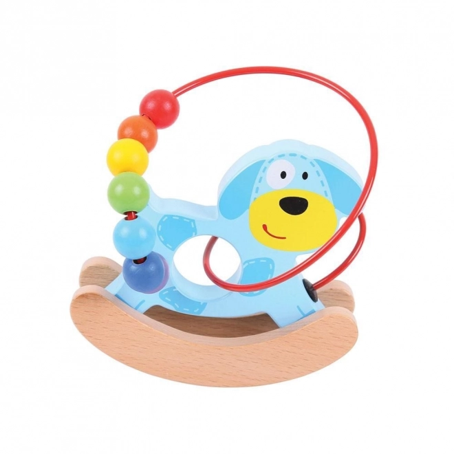 Bigjigs Baby Wooden Motor Skills Labyrinth Dog