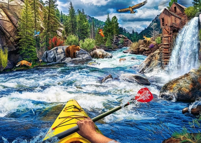 Whitewater Kayaking Puzzle