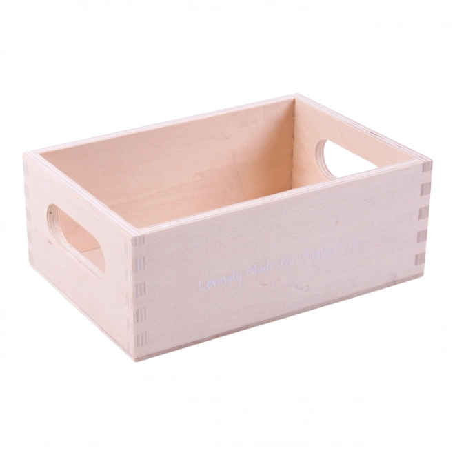 Wooden Storage Box by Bigjigs Toys