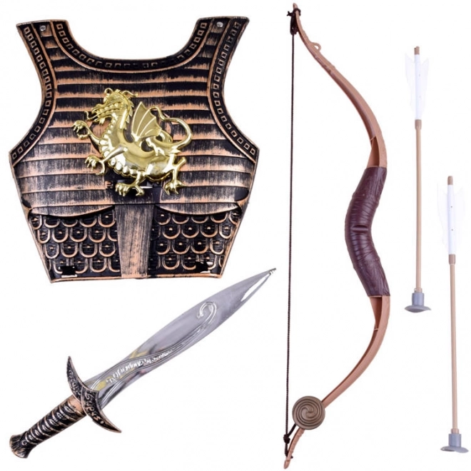 Archery Set with Sword and Armor for Young Knights