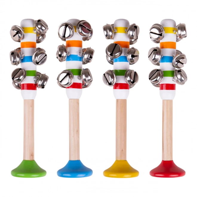 Striped Jingle Bells Yellow by Bigjigs Toys