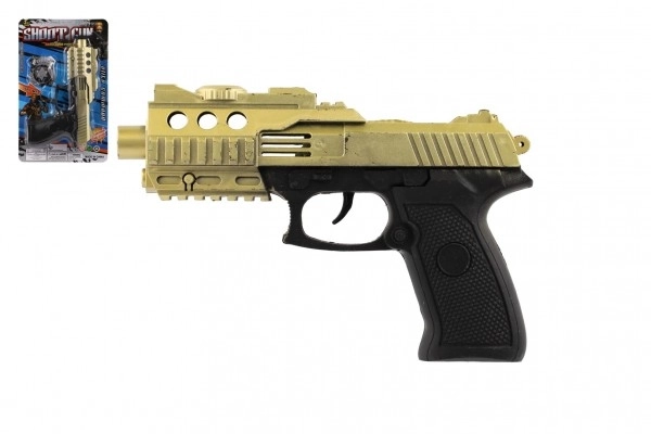 Plastic Friction Gun Toy for Kids