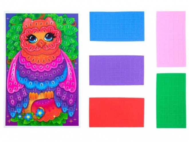 Creative Foam Mosaic Set – owl