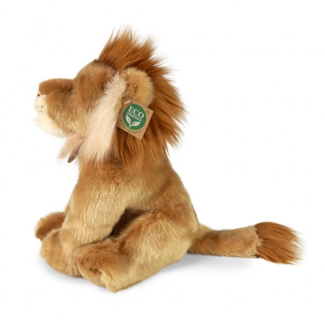 Eco-friendly plush lion 30 cm