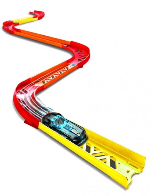 Set Costruzioni Hot Wheels Pista con Curve