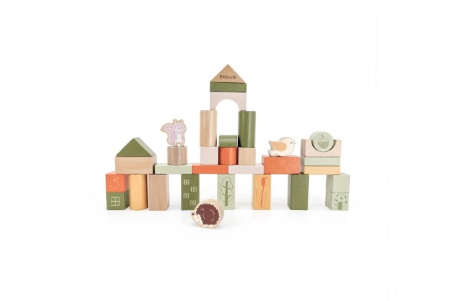 Wooden Animal Blocks Set