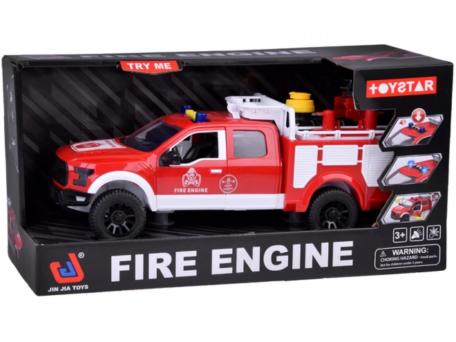 Fire Truck with Rotating Hose and Sounds