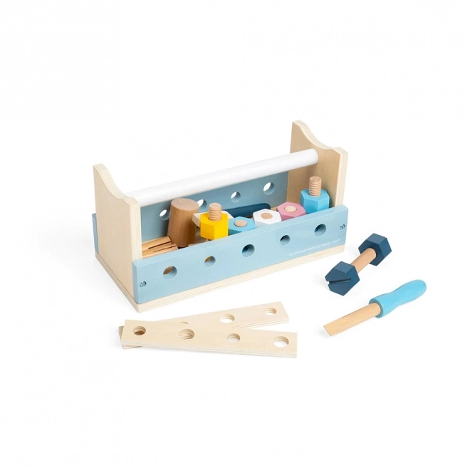 Bigjigs Toys 2-in-1 Tool Box