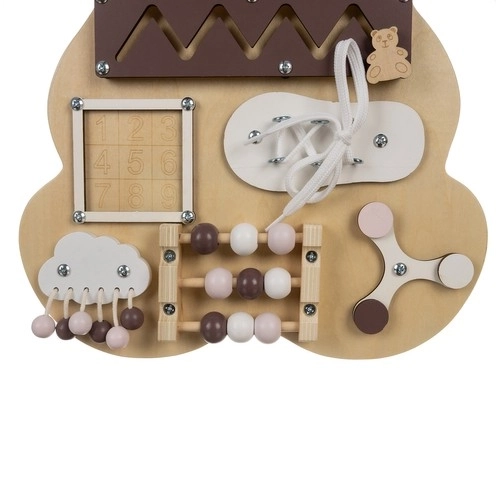 Bear 14-In-1 Activity Board