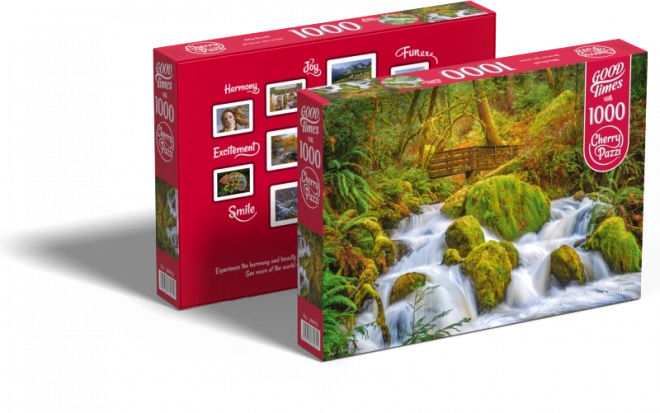 Forest Waterfall Puzzle 1000 Pieces