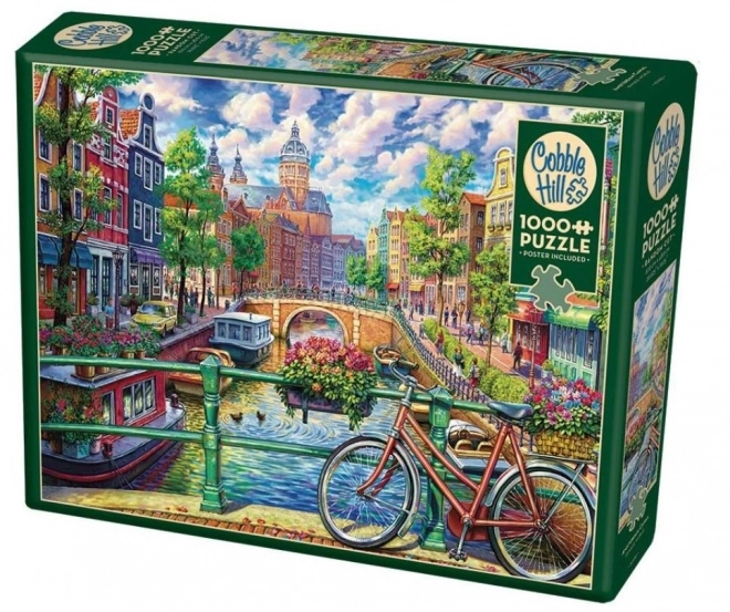 Amsterdam Canal Puzzle 1000 Pieces