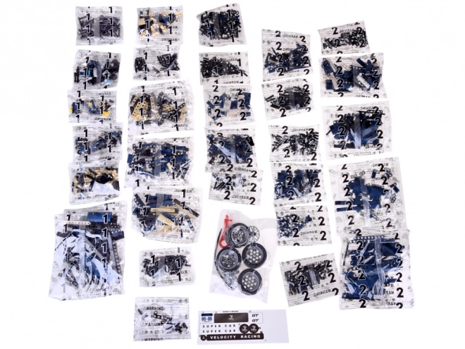 GT Racing Auto Building Blocks Set