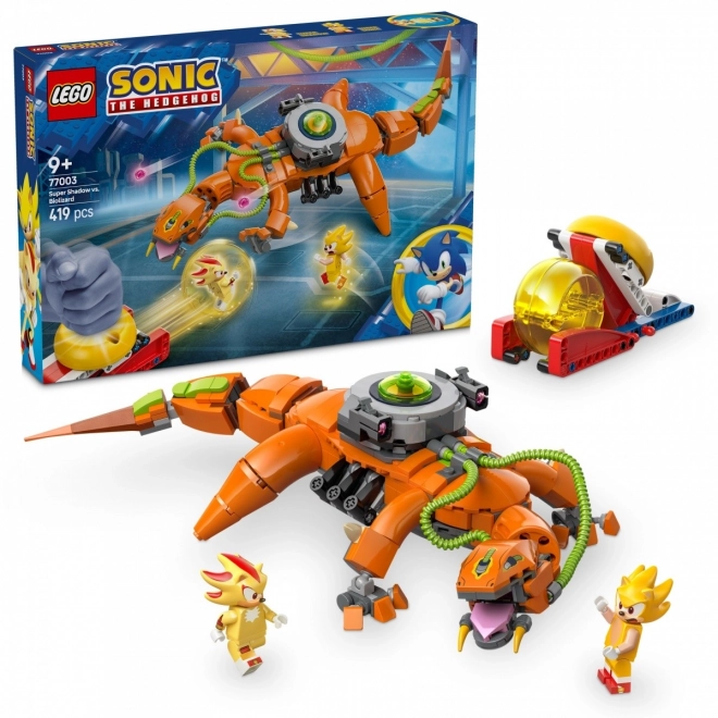 Sonic Super Shadow vs Biolizard Lego Set