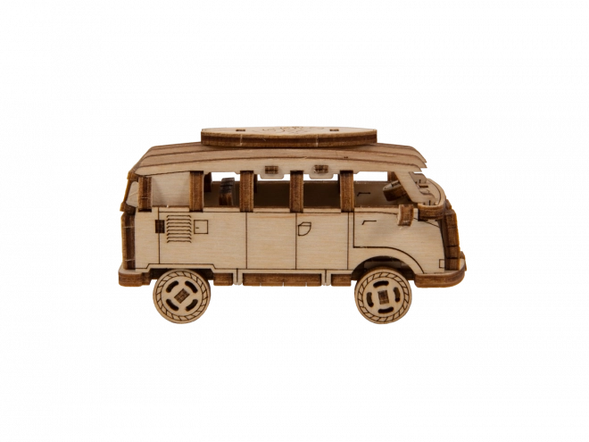 Wooden City 3D Puzzle Retro Minibus