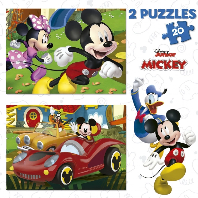 Educa Puzzle Mickey Mouse Amusement Park