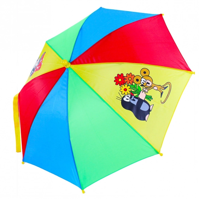 Rain Umbrella With Krtek Design