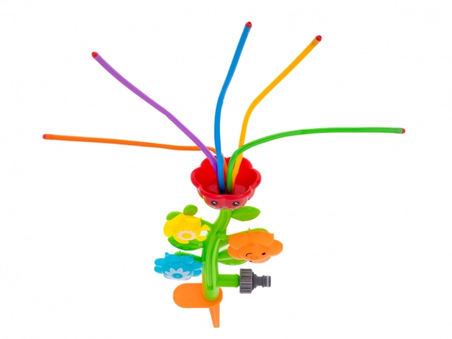 Water Sprinkler Flower Fountain for Kids