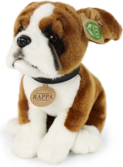 plush boxer dog 27 cm eco‑friendly