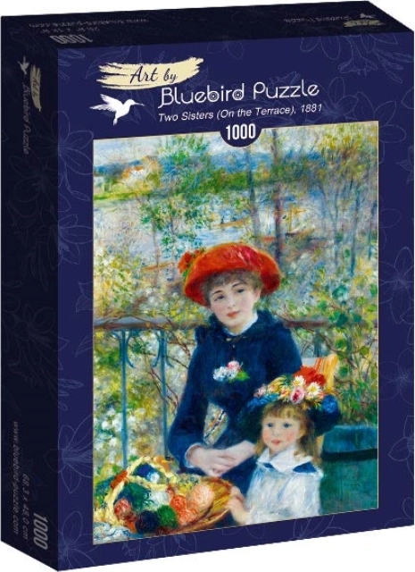 Bluebird puzzle two sisters on the terrace 1000 pieces