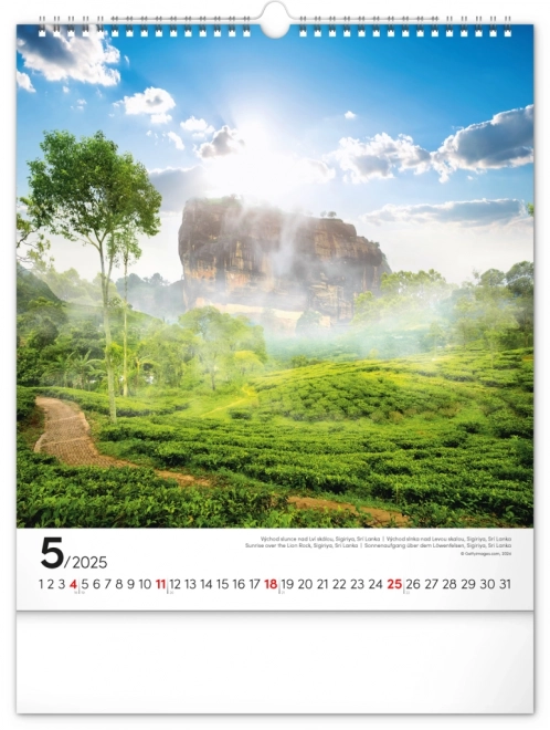 Inspirational Wall Calendar 2025