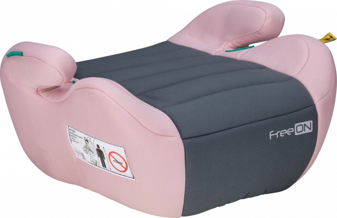 FreeON Car Seat Booster Comfy i-Size Pink-Gray