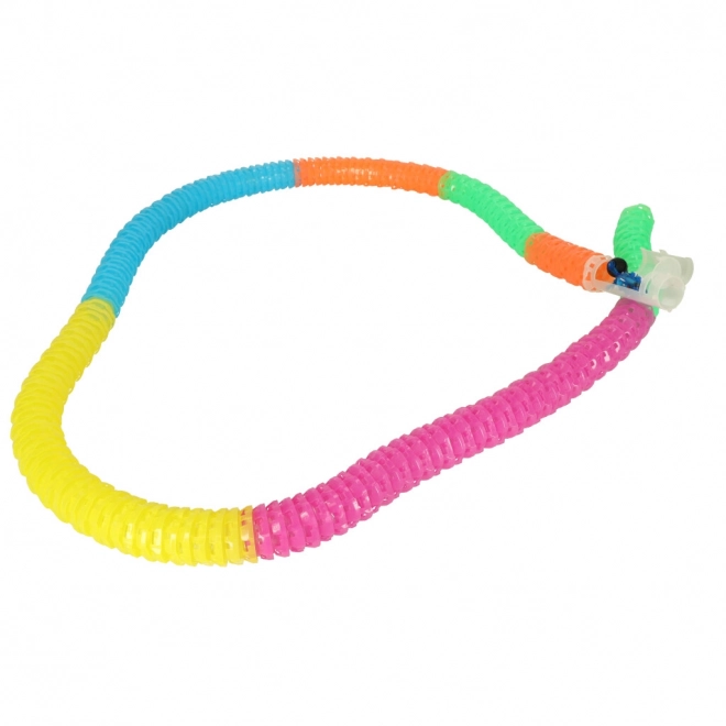 Flexible Tubular Car Track with 210 Pieces