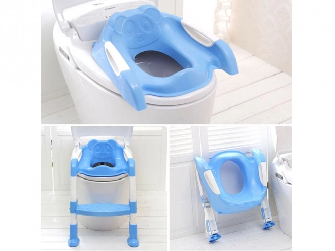 Toilet Training Step Stool with Seat Overlay