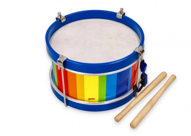 Large Rainbow Drum by Goki