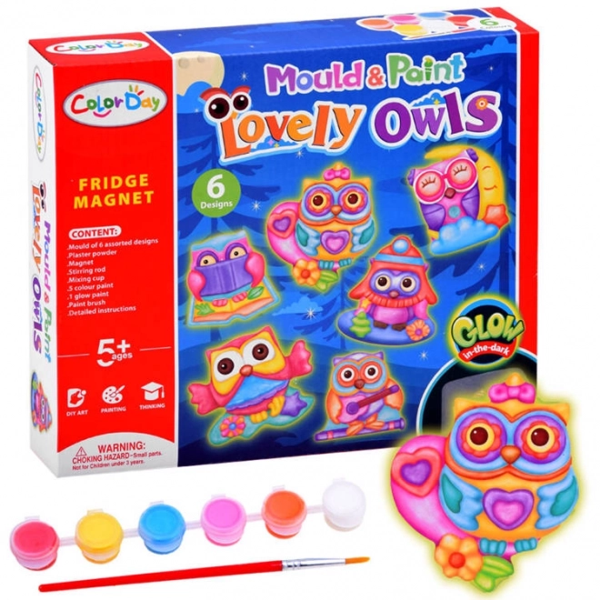 Creative Owl Magnets DIY Kit