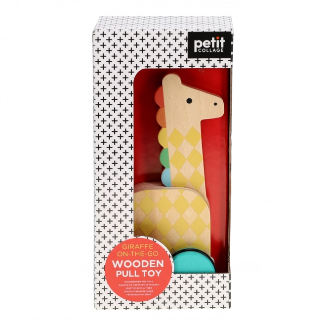 Pull Along Giraffe Toy by Petit Collage