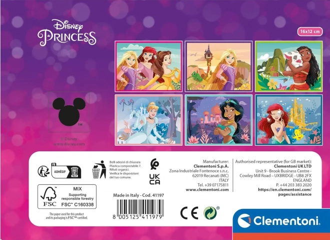 Clementoni Disney Princess Picture Blocks