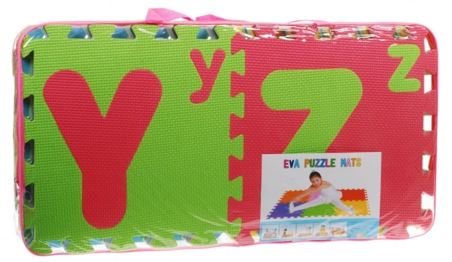 Foam Letter Puzzle Mat for Kids 3+