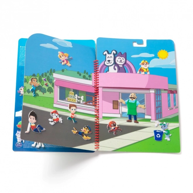 Paw Patrol Reusable Puffy Stickers - Adventure Bay