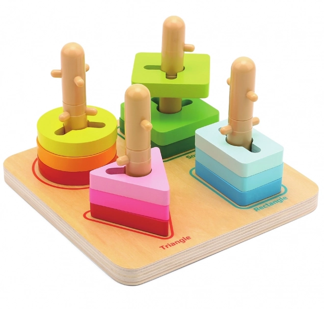 Shape Stacking Educational Toy