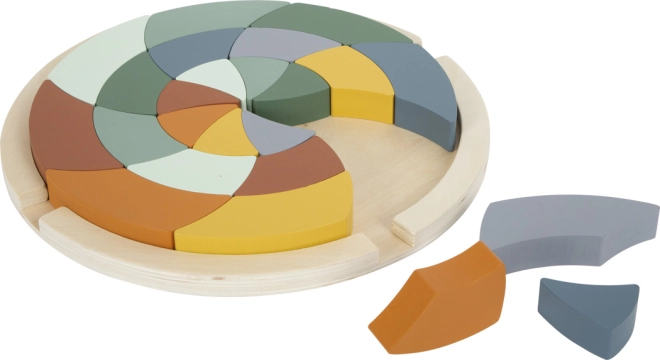 2 in 1: puzzle and building set