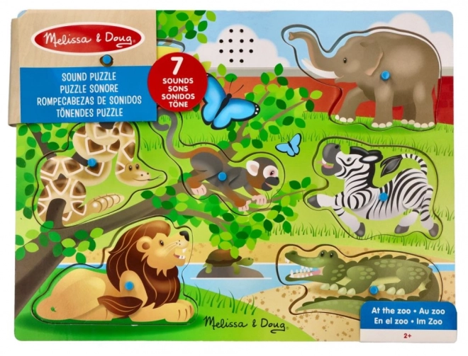 Zoo Animal Sound Puzzle