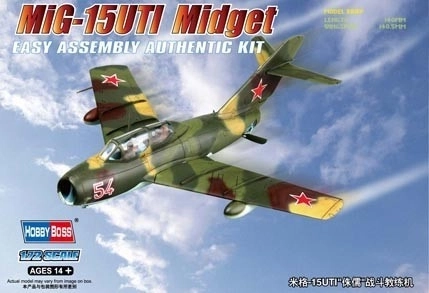 Plastic Model MiG-15UTI Midget Kit