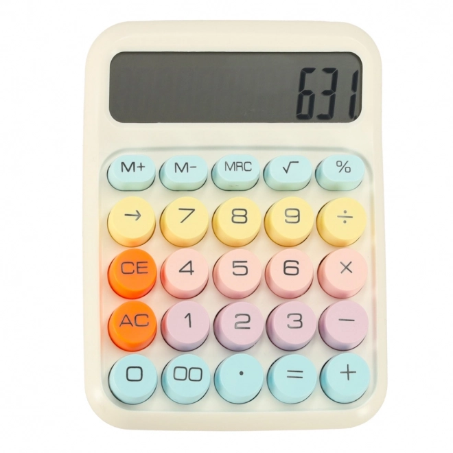 Office Calculator with Round Buttons