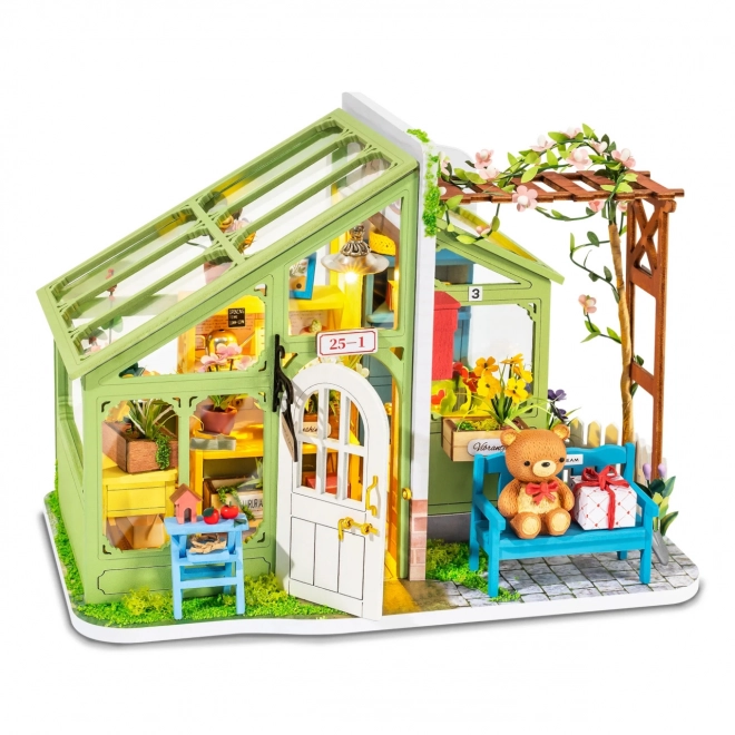 Robotime Rolife Spring Flower Meeting DIY Miniature House