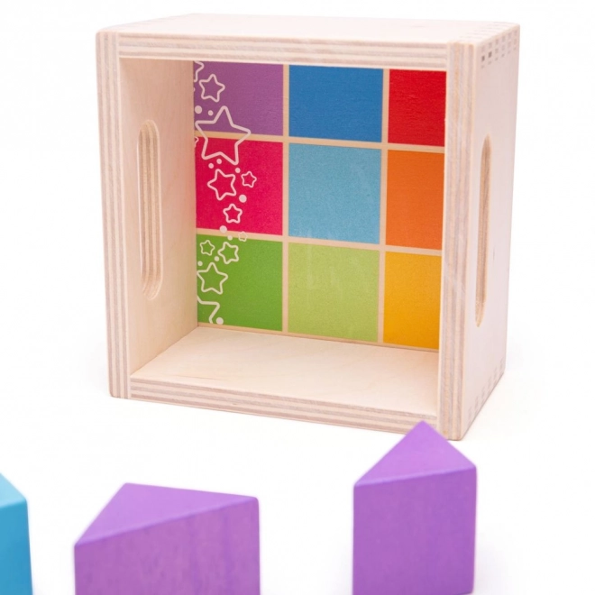 Bigjigs Baby First Wooden Block Set