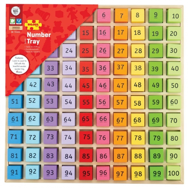 Wooden Numbers Learning Set