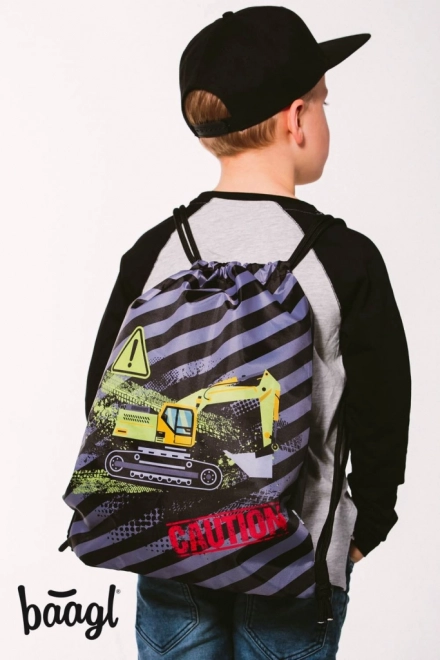 Baagl Kids Drawstring Backpack