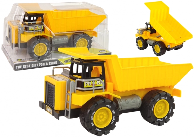 Large Dump Truck Toy Yellow