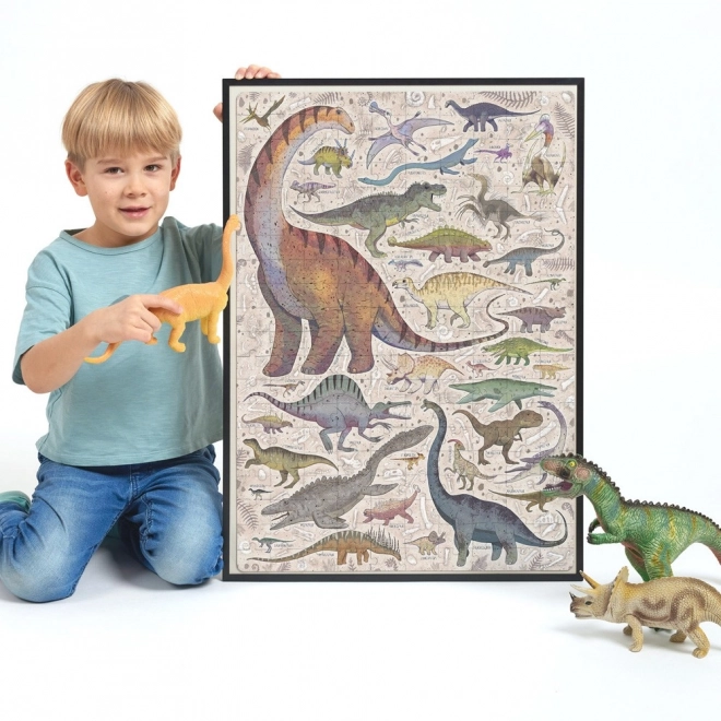 Puzzlove Dinosaurs 200 Piece Puzzle