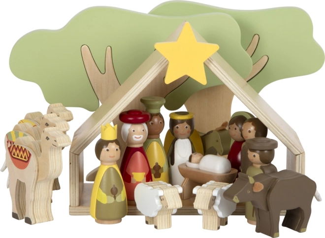 Small Foot Wooden Christmas Nativity Set