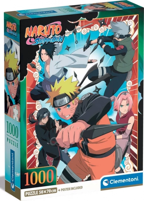 Clementoni Naruto Action Puzzle 1000 Pieces