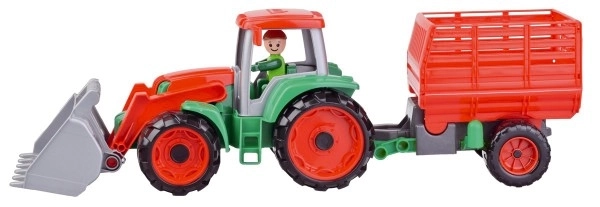 Truxx Tractor with Hay Trailer