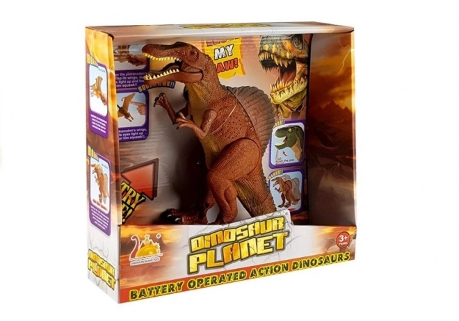 Large Battery-Powered Roaring Tyrannosaurus Toy