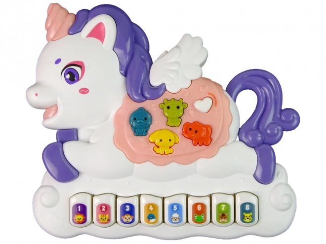 Interactive Unicorn Piano for Kids