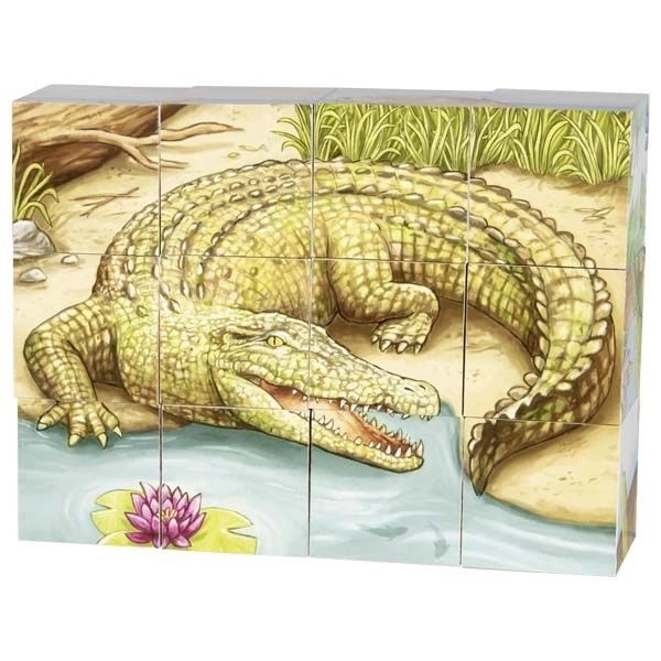 Goki Wooden Blocks Australian Animals